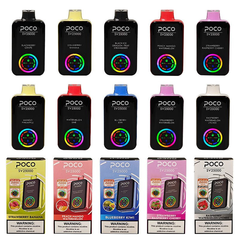 POCO SV 25000 Puffs Disposable Vape Wholesale - EU Warehouse | GeliVape - GeliVape Wholesale