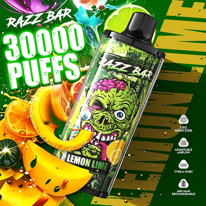 EU Warehouse Razz Bar 30000 Puffs Disposable Vape Wholesale - GeliVape Wholesale