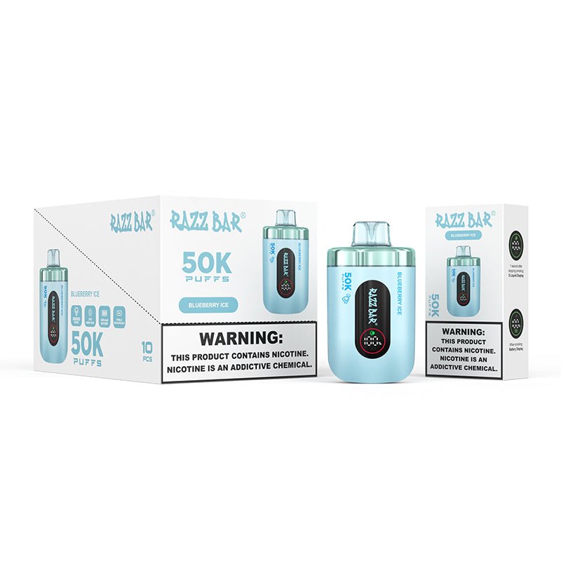 EU Warehouse Razz Bar 50000 puffs Disposable Vape Wholesale - GeliVape Wholesale