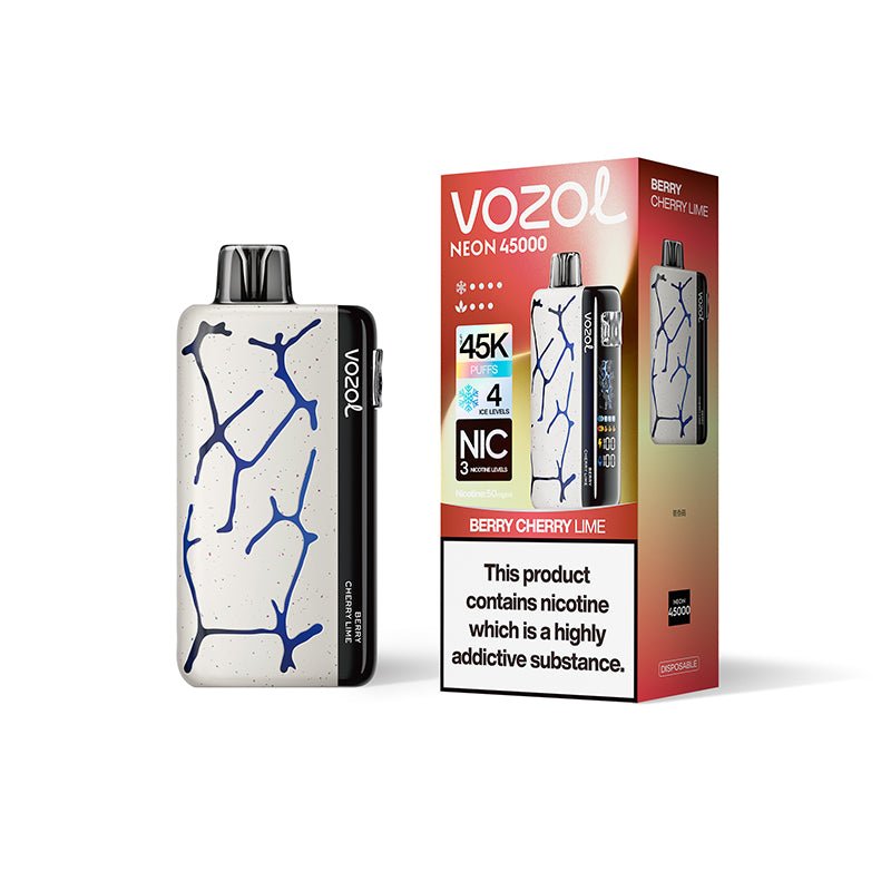 EU Warehouse VOZOL NEON  45000 Puffs 50mg  Disposable Vape Wholesale - GeliVape Wholesale