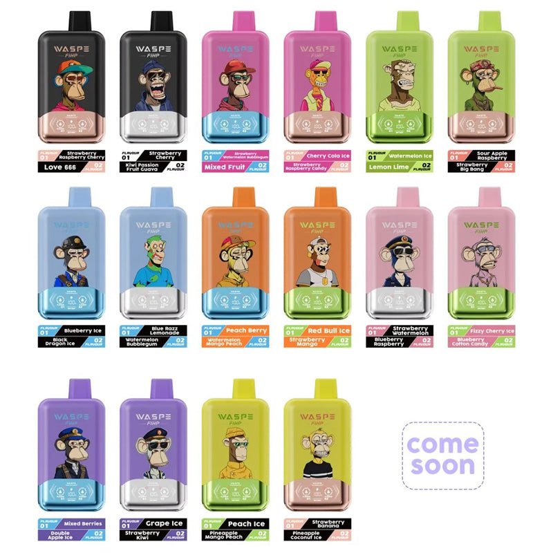 EU Warehouse WASPE Fihp 2 in 1 40000 Puffs Disposable Vape Wholesale - GeliVape Wholesale