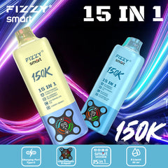 EU Warehouse FIZZY SMART 15 IN 1 150k Puffs 80ml Disposable Vape Wholesale - GeliVape Wholesale