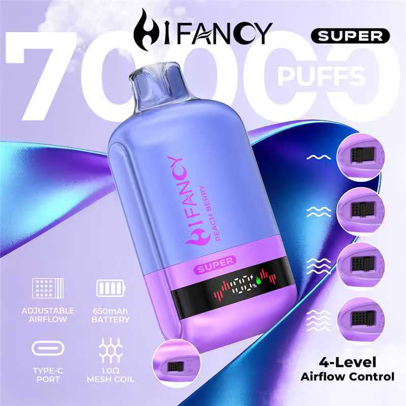 HIFANCY SUPER 70000 Puffs Disposable Vape Wholesale - EU Warehouse | GeliVape - GeliVape Wholesale