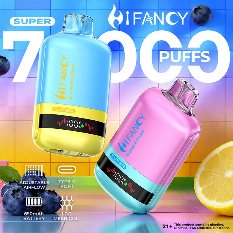 HIFANCY SUPER 70000 Puffs Disposable Vape Wholesale - EU Warehouse | GeliVape - GeliVape Wholesale