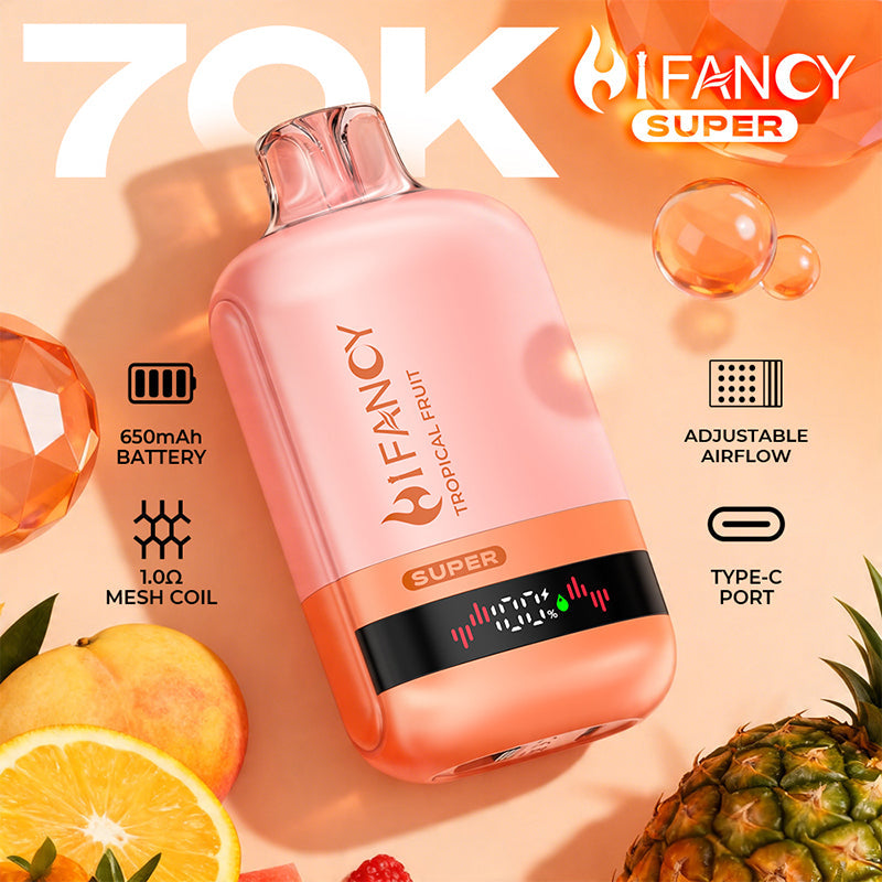 HIFANCY SUPER 70000 Puffs Disposable Vape Wholesale - EU Warehouse | GeliVape - GeliVape Wholesale