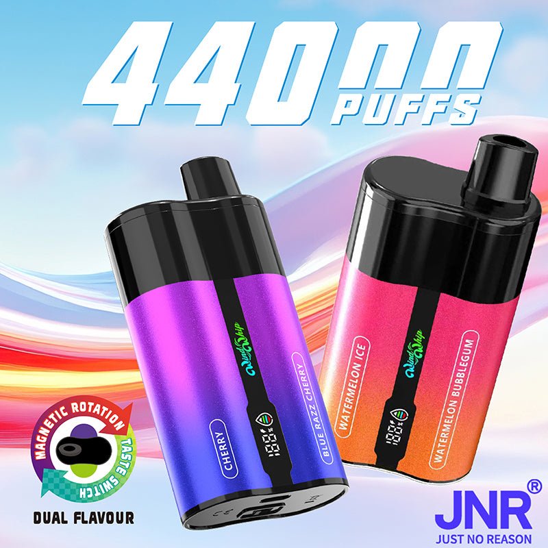 JNR WindWhip 2 IN1 44000 Puffs 40ml Disposable Vape Wholesale - GeliVape Wholesale
