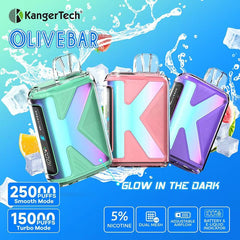 KangerTech OliveBar 25000 Puffs Disposable Vape Wholesale - US Warehouse | GeliVape - GeliVape Wholesale