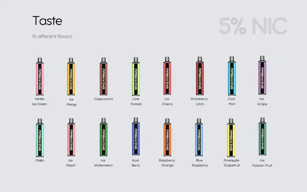 Maskking Super CC 2500 Puffs Disposable Vape Wholesale - EU Warehouse | GeliVape - GeliVape Wholesale