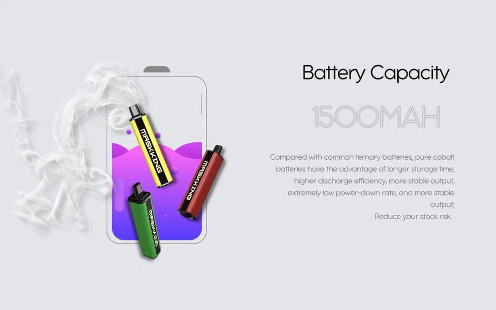 Maskking Super CC 2500 Puffs Disposable Vape Wholesale - EU Warehouse | GeliVape - GeliVape Wholesale