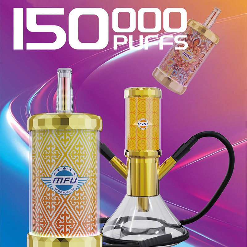MFU SHISHA X3 150K Puffs Hookah Vape Wholesale - US Warehouse | GeliVape - GeliVape Wholesale