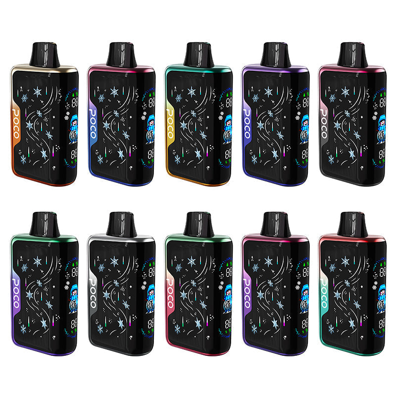 POCO Snowman 70000 Puffs Disposable Vape Wholesale - EU Warehouse | GeliVape - GeliVape Wholesale