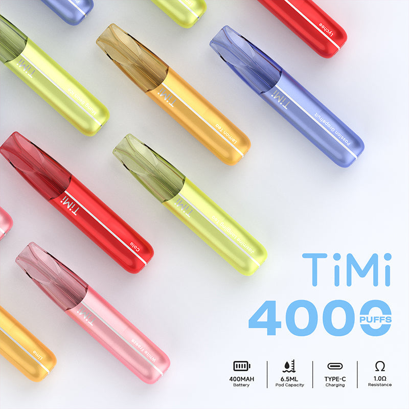 TIMI 4000 Puffs Disposable Vape Wholesale - GeliVape Wholesale
