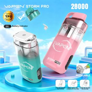 VAPEN Storm リフィル式 Vape 卸売り - 28000 Puff | EU倉庫 | GeliVape - GeliVape 卸売り