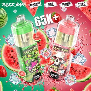 Razz Bar 65k+ Puffs 使い捨て Vape 卸売り - まとめ買い | GeliVape - GeliVape 卸売り