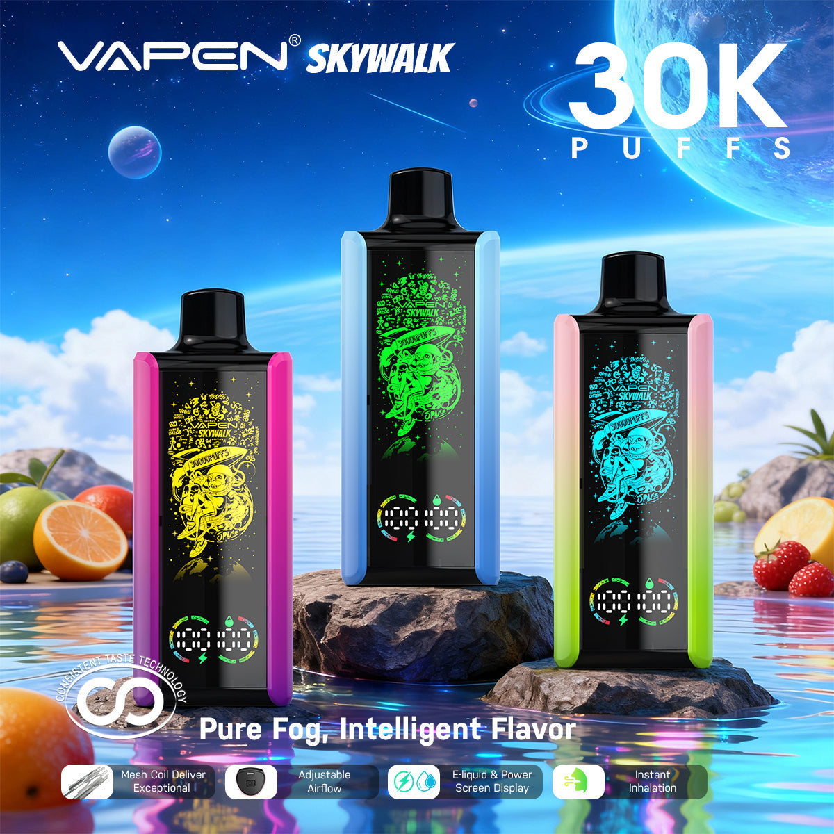 Vapen Skywalk 30000 Puffs Disposable Vape Wholesale | Gelivape 6 VAPEN SKYWALK 30000 Puffs jetables Vape en gros - Achat en gros | GeliVape - GeliVape en gros