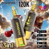 AIVONO DTL 3IN1 120K Puffs Wholesale - EU Warehouse | GeliVape - GeliVape Wholesale