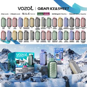 VOZOL Gear 50000 Puffs 使い捨て Vape 卸売り - EU倉庫 | GeliVape - GeliVape 卸売り