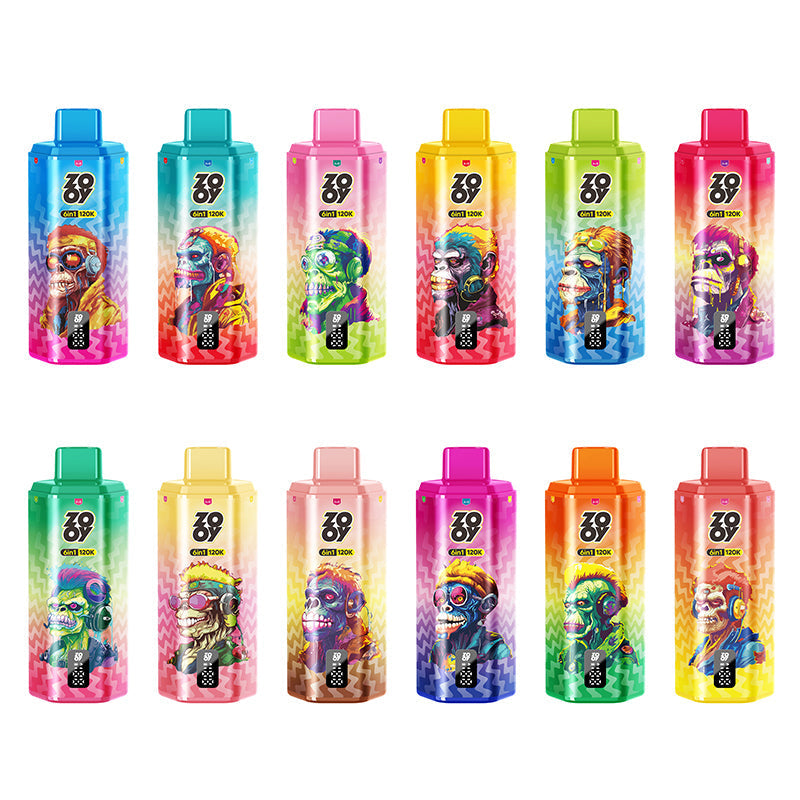 ZOOY 6IN1 120K Puffs 卸売り - EU倉庫 | GeliVape - GeliVape 卸売り