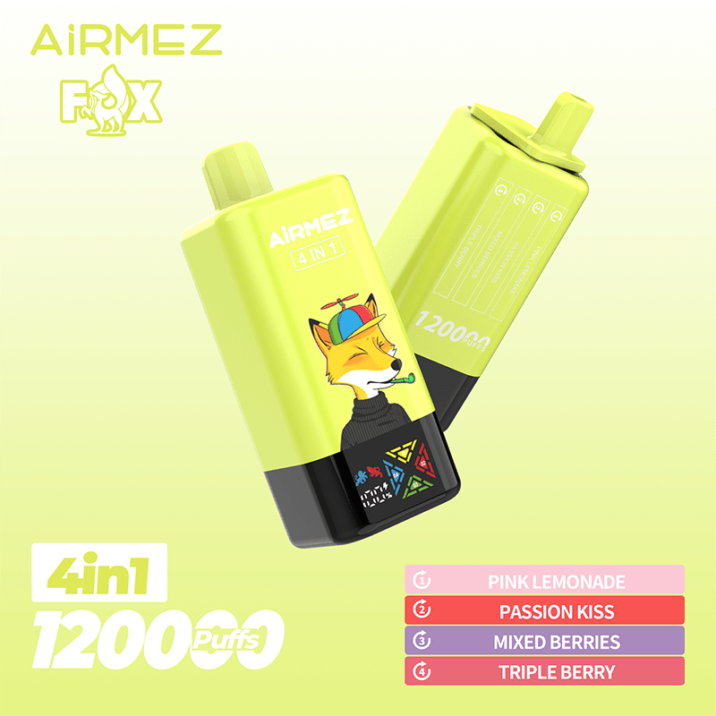 Airmez Fox 4-In-1 120K Puffs Disposable Vape Wholesale-Eu Warehouse | Gelivape 7 AiRMEZ Fox 4-in-1 120000 Puffs 使い捨て Vape 卸売り - EU倉庫 | GeliVape - GeliVape 卸売り