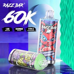 RazzBar 60000 Puffs 使い捨て Vape 卸売り - EU倉庫 | GeliVape - GeliVape 卸売り