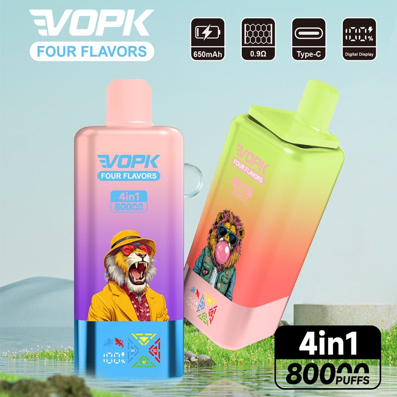 Vopk Four Flavors 80000 Puffs Disposable Vape Wholesale-Eu Warehouse | Gelivape 7 VOPK Four Flavors 80000 Puffs Disposable Vape Wholesale - EU Warehouse | GeliVape - GeliVape Wholesale