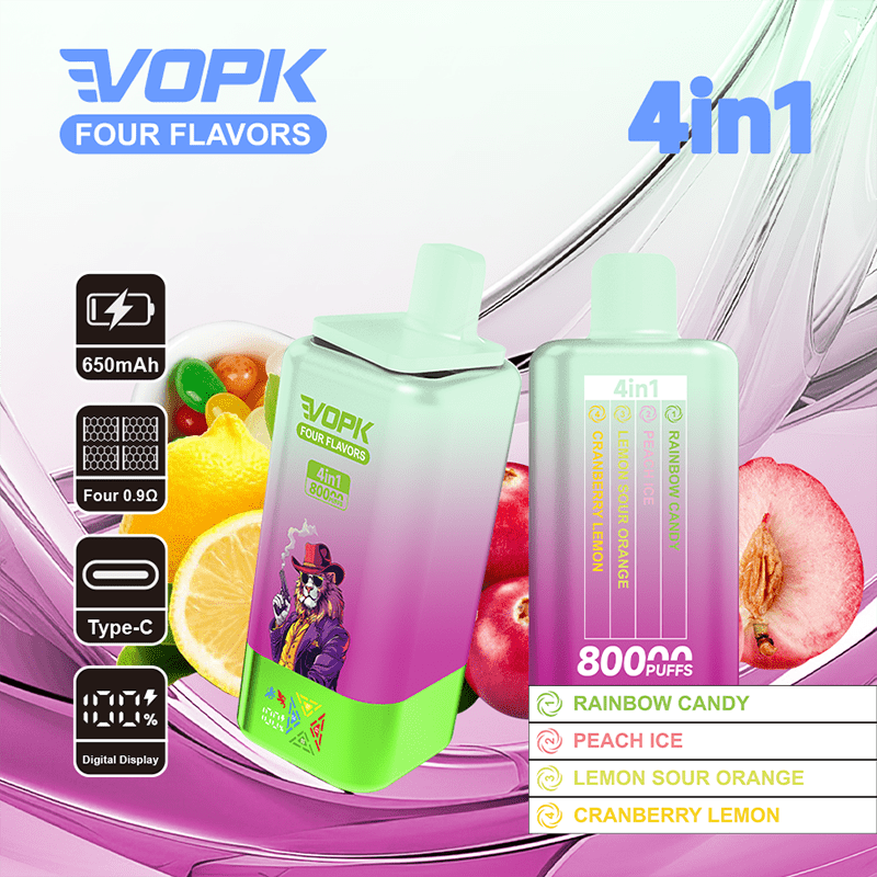 Vopk Four Flavors 80000 Puffs Disposable Vape Wholesale-Eu Warehouse | Gelivape 5 VOPK Four Flavors 80000 Puffs Disposable Vape Wholesale - EU Warehouse | GeliVape - GeliVape Wholesale