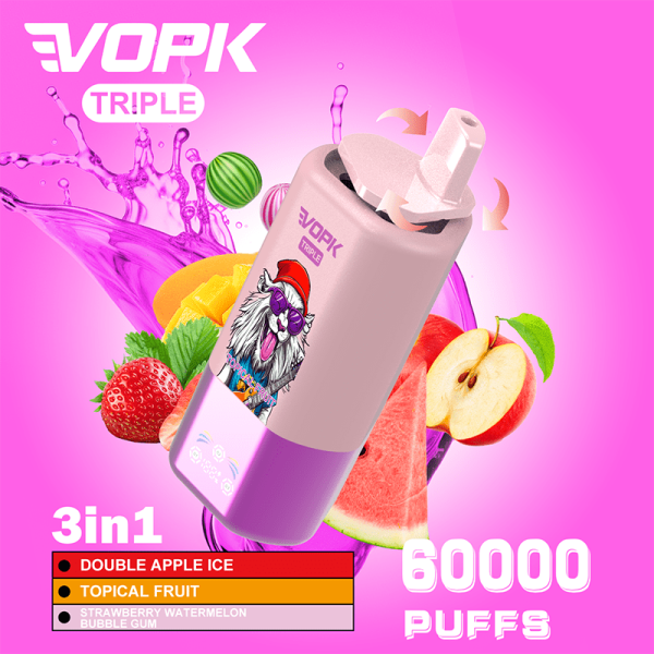 Vopk Triple 60K Puffsのハードウェア設計とTFT画面