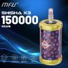 MFU SHISHA X3 150K Puffs Narguile Vape al por mayor - Almacén en EE. UU. | GeliVape - GeliVape al por mayor