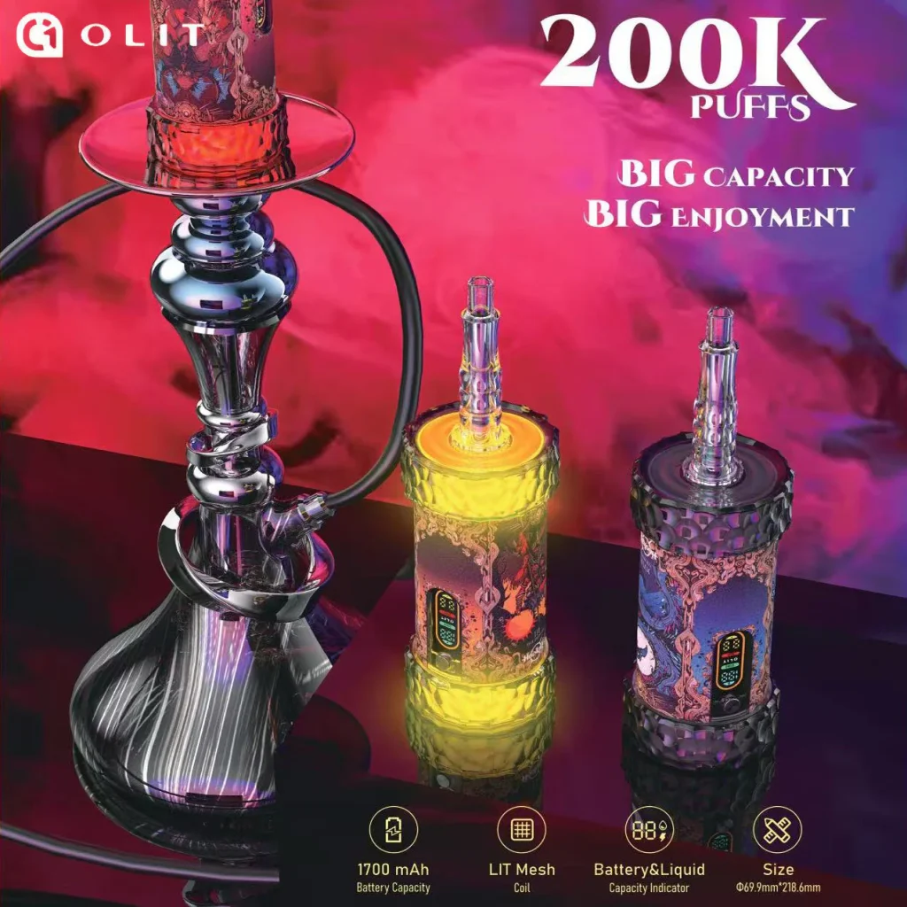 Why the Olit Hookalit Mega 200K is Dominating the US Market: Your Ultimate Wholesale Guide 6 Why the Olit Hookalit Mega 200K is Dominating the US Market: Your Ultimate Wholesale Guide