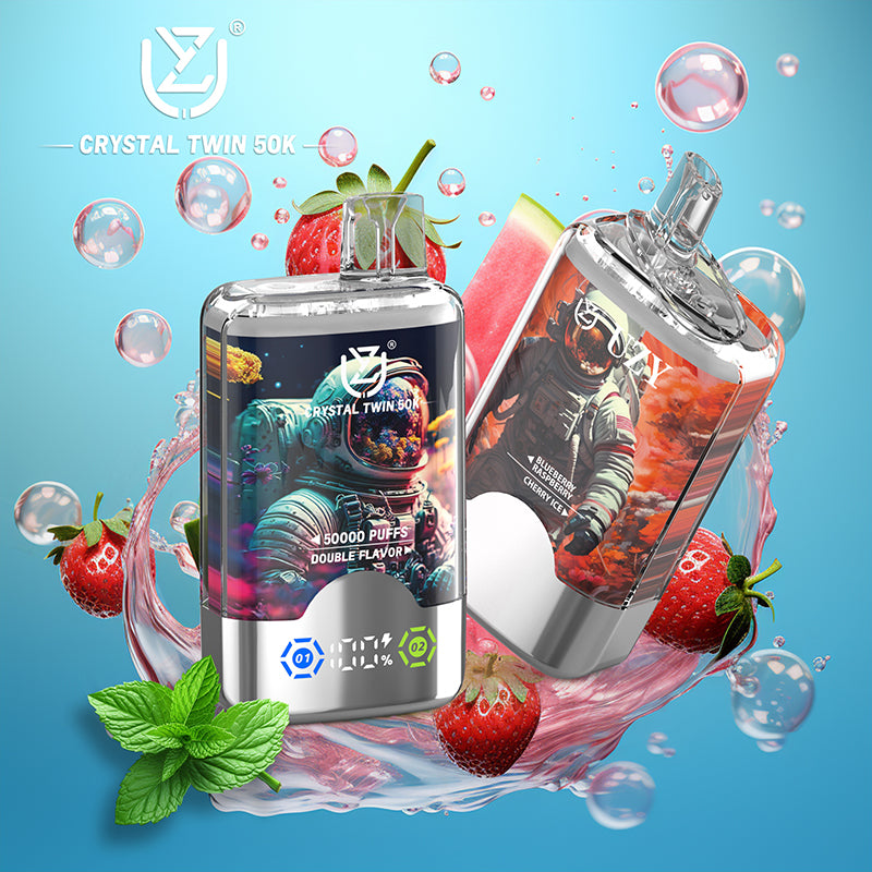 Uzy Crystal Twin 50000 Puffs Disposable Vape Wholesale-Eu Warehouse | Gelivape 6 UZY CRYSTAL TWIN 50000 Puffs Disposable Vape Wholesale - EU Warehouse | GeliVape - GeliVape Wholesale