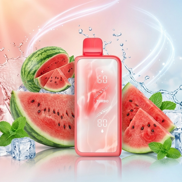 「Lost Mary MT TURBO 50000 Puffs」で1ヶ月を乗り切った:過酷な実地テスト Lost Mary MT TURBO 50000 Watermelon Flavor Profile