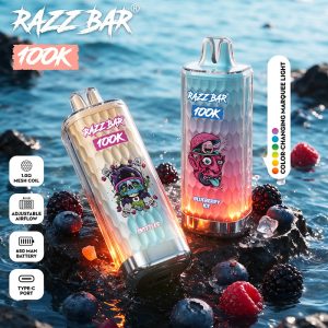 Razz Bar  100K Puffs Disposable Vape Wholesale-EU Warehouse | GeliVapeの別の見方