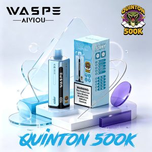 Waspe 10IN1 Quinton 500K Puffs 使い捨て Vape 卸売り - EU倉庫 | GeliVape